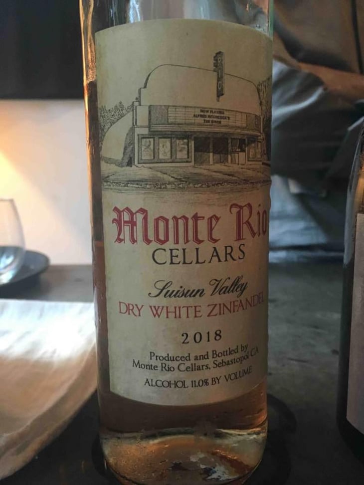 Dry White Zinfandel - Monte Rio Cellars - Patrick Cappiello & Pax Mahle 