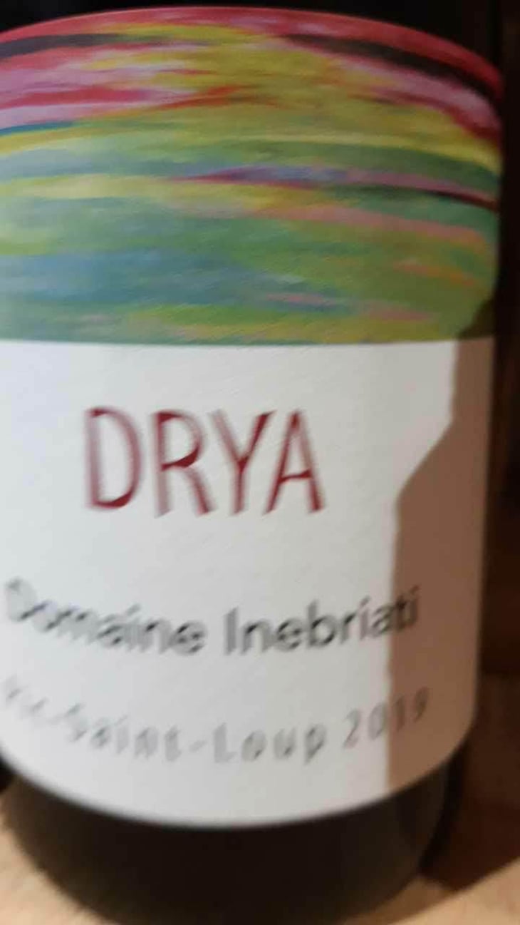Drya - Domaine Inebriati - Victor Beau 