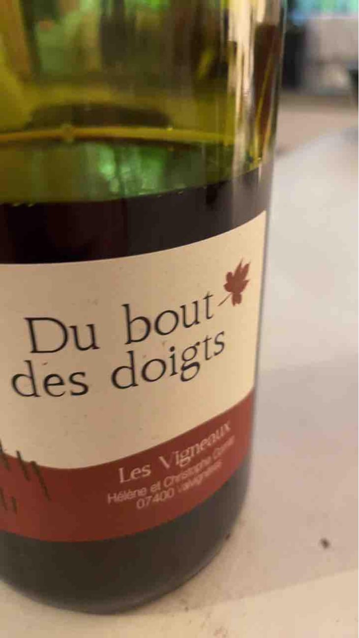 Du Bout des Doigts - Les Vigneaux - Hélène & Christophe Comte 