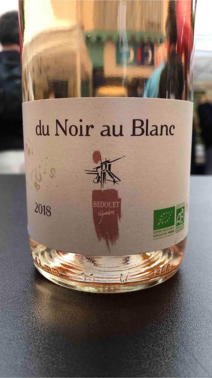 du Noir au Blanc - Bedouet Vigneron - Bedouet 