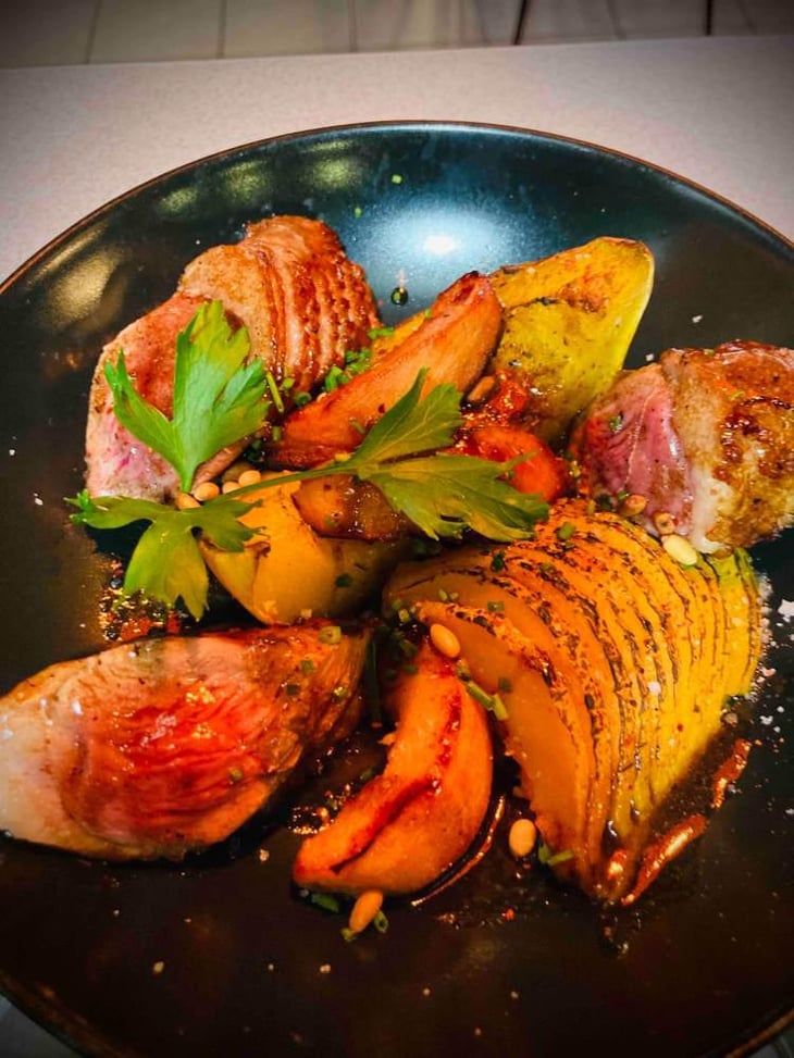 Canard/Curcubitacés/Jus Ratafia - El Sílex - 555780