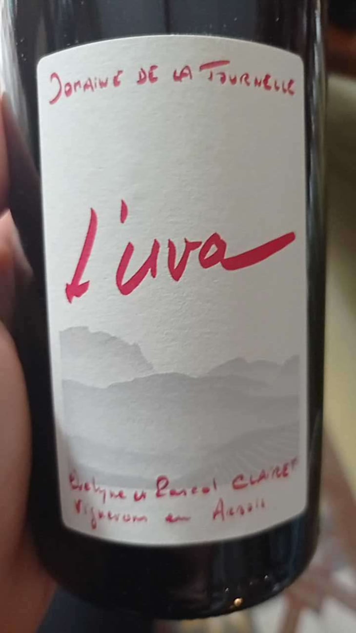 L'Uva Rouge - Domaine de la Tournelle - Evelyne Clairet 