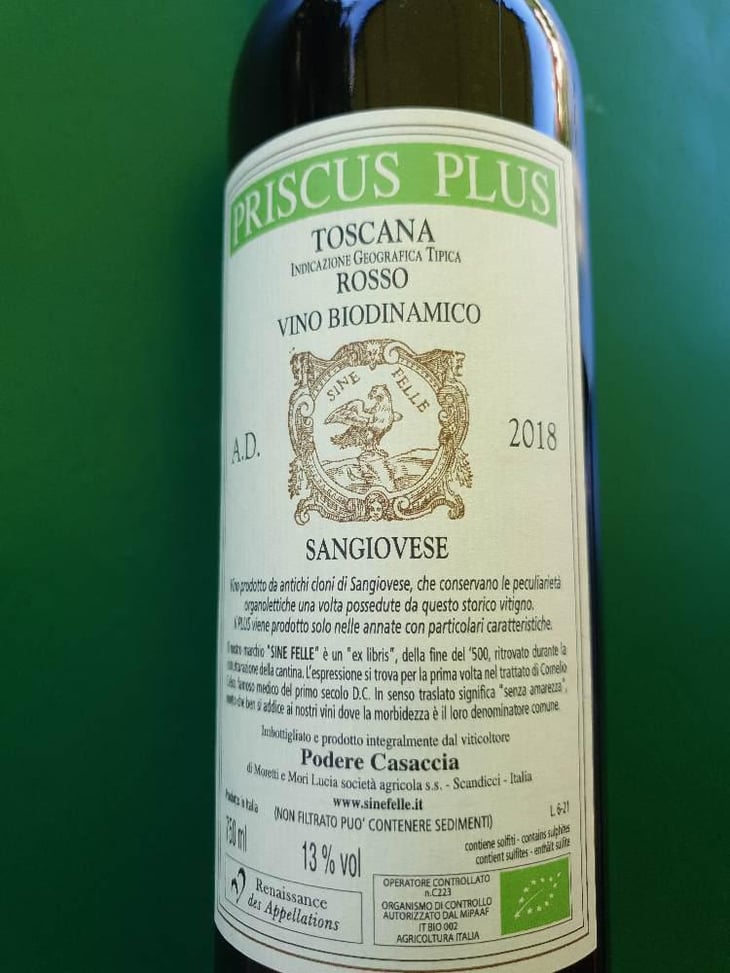 Priscus Plus - Podere Casaccia Sine Felle - Roberto Moretti 