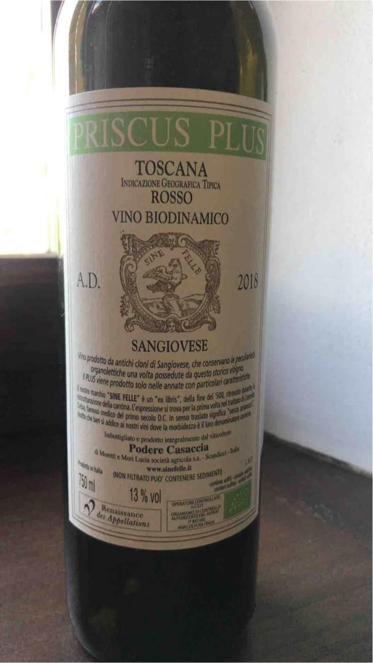 Priscus Plus - Podere Casaccia Sine Felle - Roberto Moretti 