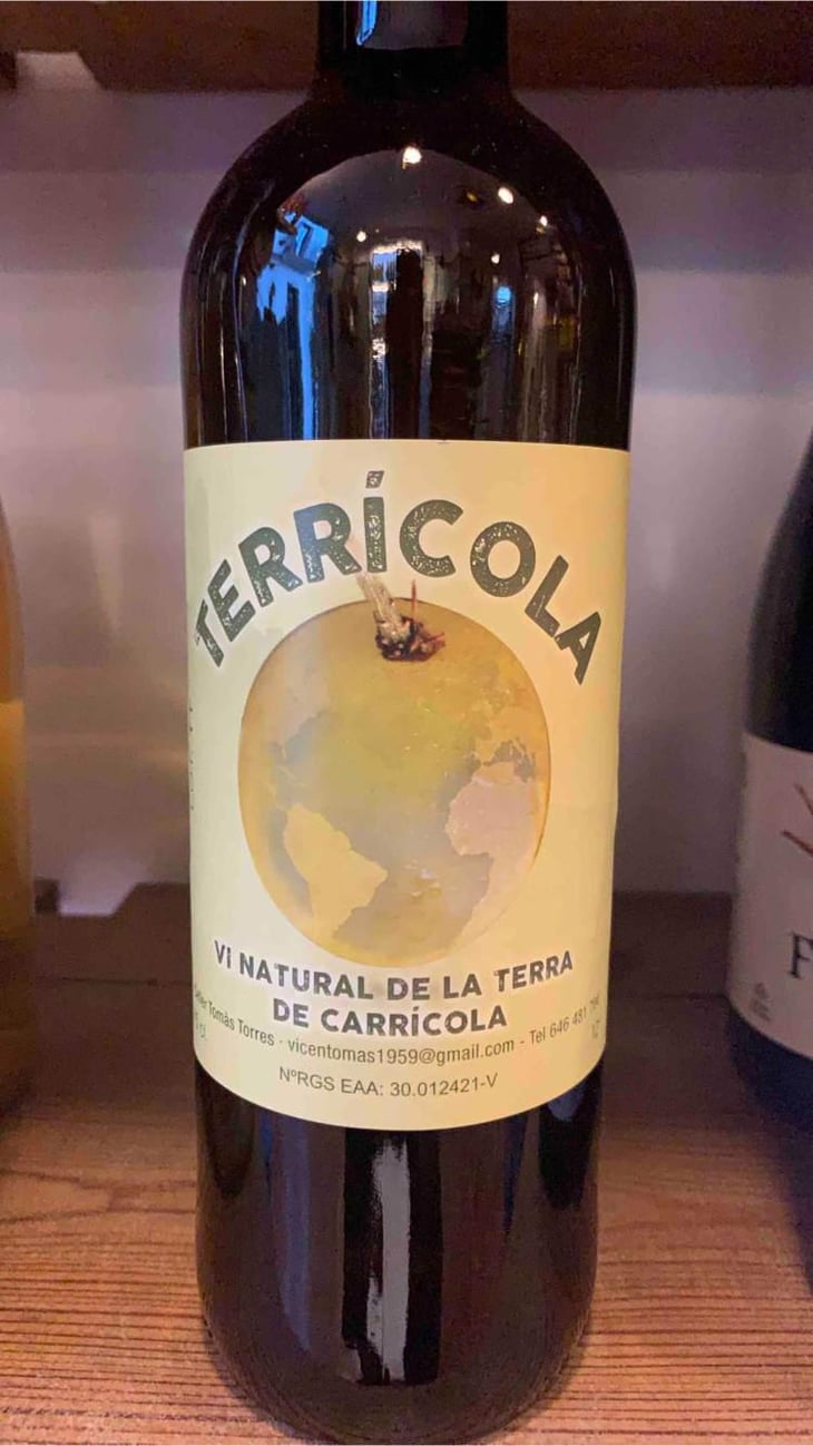 Terrícola - Celler Tomàs Torres - Vicent Tomas Soler 
