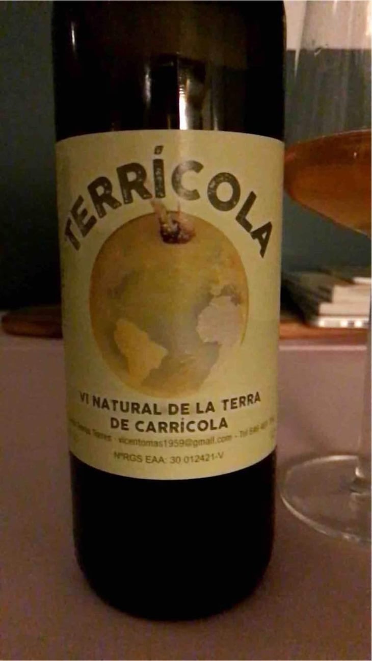 Terrícola - Celler Tomàs Torres - Vicent Tomas Soler 