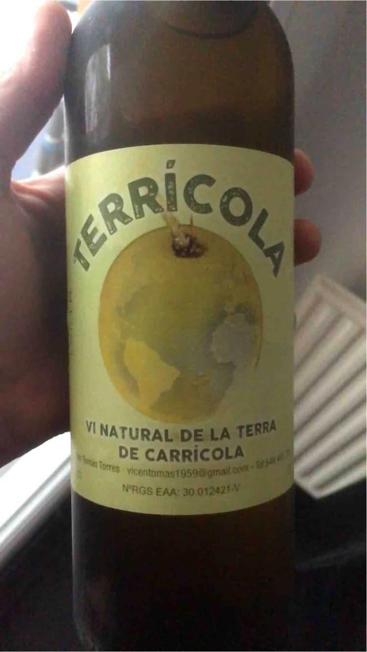 Terrícola - Celler Tomàs Torres - Vicent Tomas Soler 
