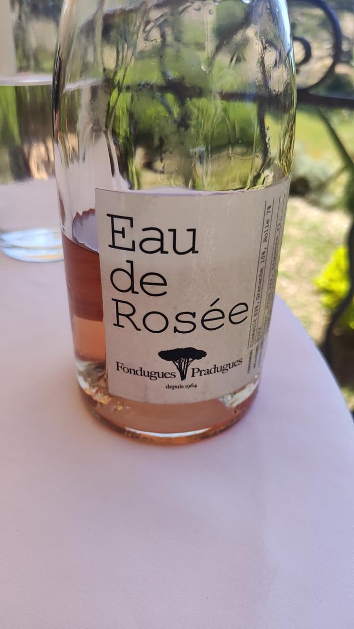 Eau de Rosé - Fondugues-Pradugues - Stephen Roberts 