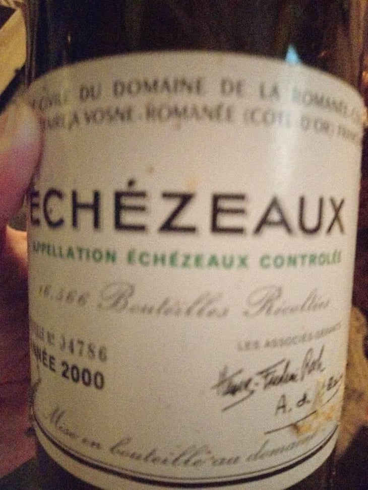 Echezeaux - Domaine De La Romanée Conti - Aubert de Villaine & Perrine Fenal 