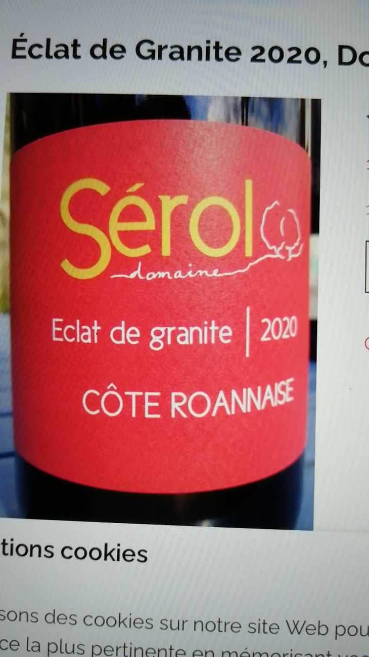 Eclat De Granite - Domaine Serol - Stéphane et Carine Serol 