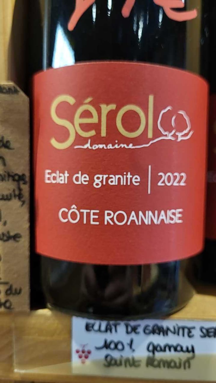 Eclat De Granite - Domaine Serol - Stéphane et Carine Serol 