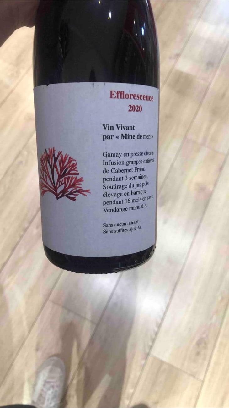 Efflorescence - Mine De Rien - Jean Derrien -2020