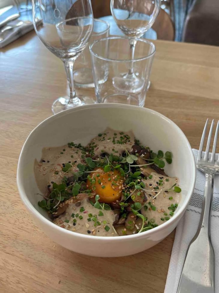 Oeuf Confit, Gomasio, Shiitake, Soja. - La Cuiller en Bois - 468664