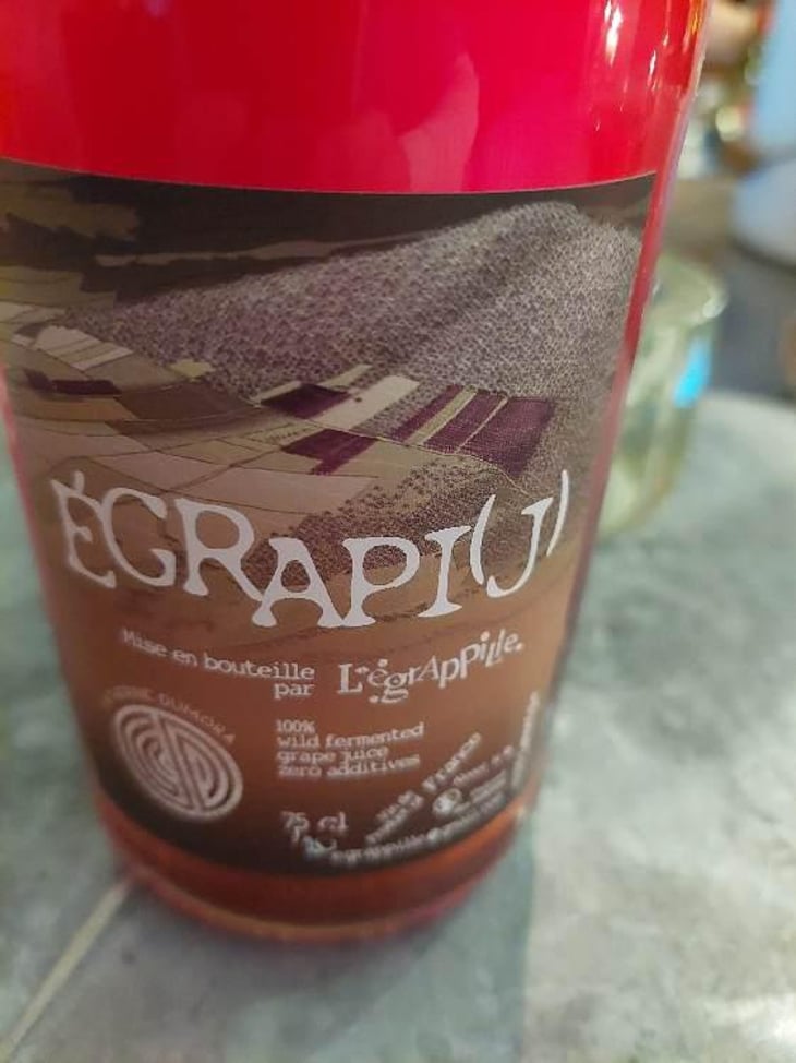 EGRAPI(J) Rouge - L'Egrappille - Catherine Dumora 