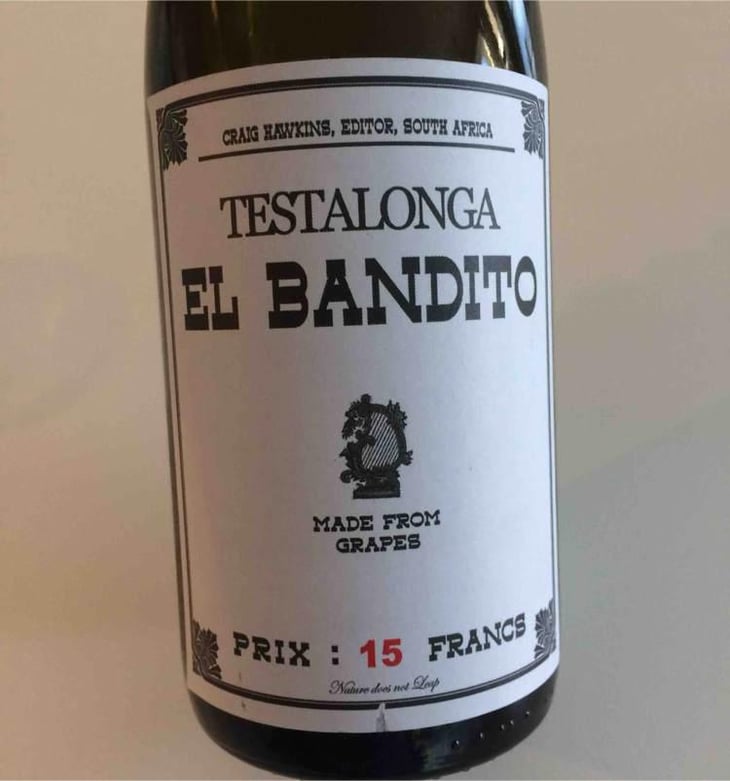 El Bandito - Testalonga - Craig & Carla Hawkins 