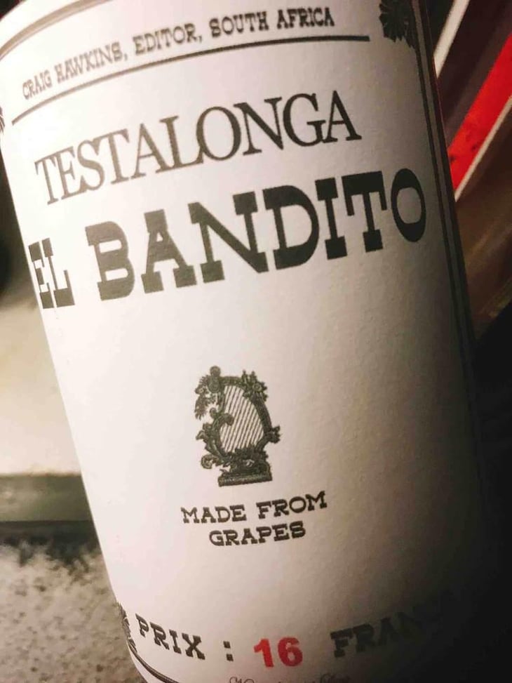 El Bandito - Testalonga - Craig & Carla Hawkins 