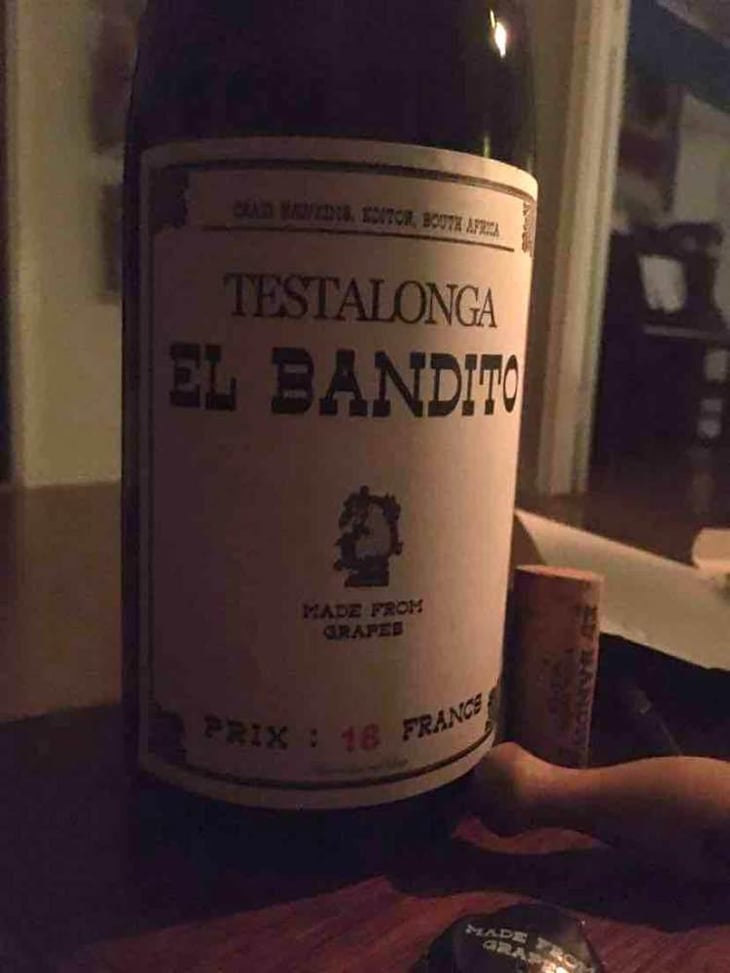 El Bandito - Testalonga - Craig & Carla Hawkins 