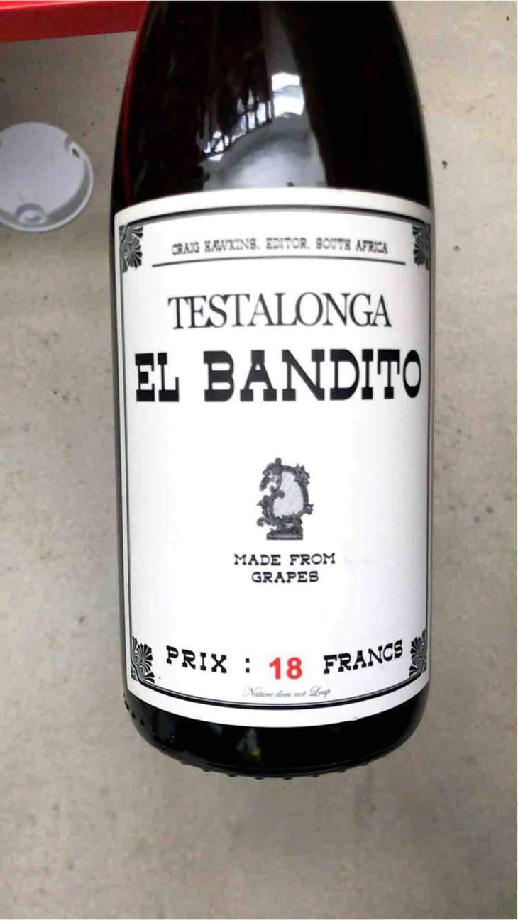 El Bandito - Testalonga - Craig & Carla Hawkins 