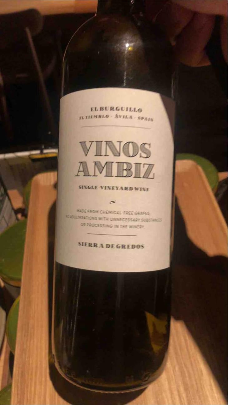 El Burguillo - Vinos Ambiz - Fabio Bartolomei 