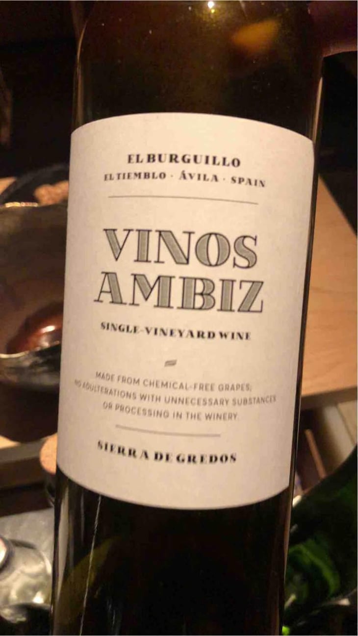 El Burguillo - Vinos Ambiz - Fabio Bartolomei 