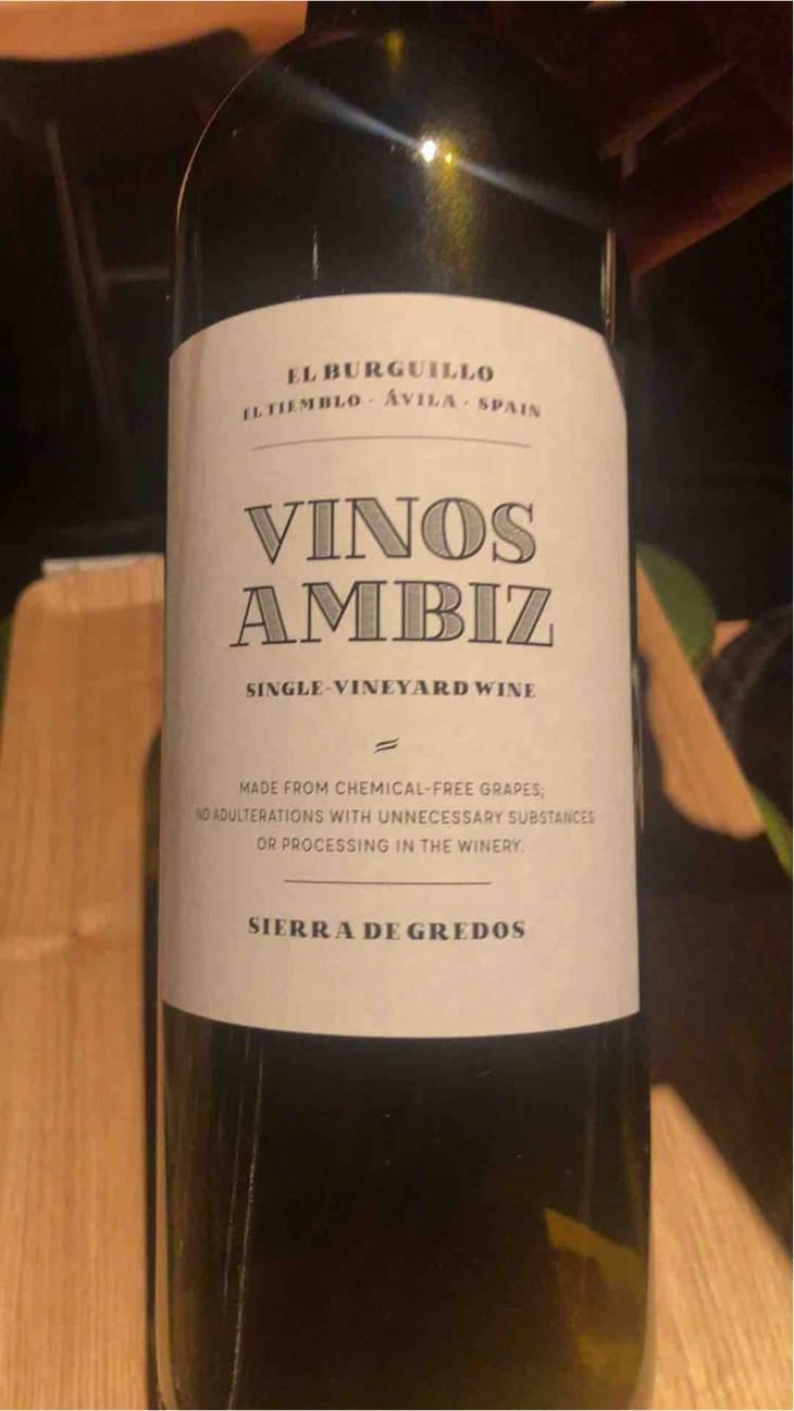El Burguillo - Vinos Ambiz - Fabio Bartolomei 