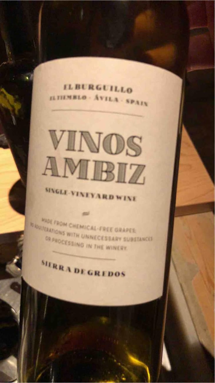 El Burguillo - Vinos Ambiz - Fabio Bartolomei 