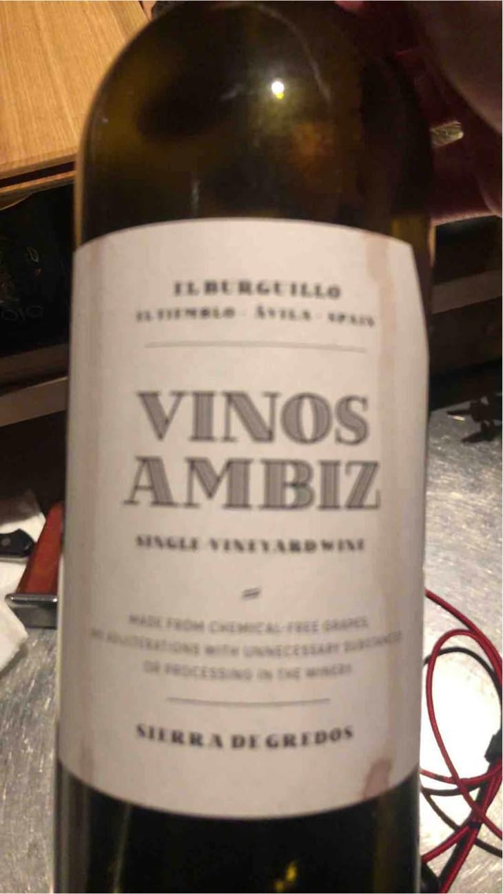 El Burguillo - Vinos Ambiz - Fabio Bartolomei 