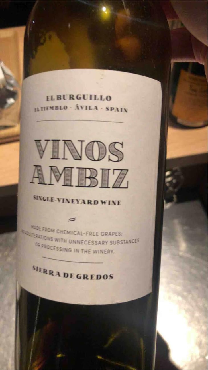 El Burguillo - Vinos Ambiz - Fabio Bartolomei 