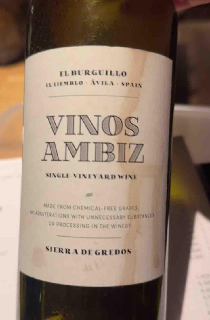 El Burguillo - Vinos Ambiz - Fabio Bartolomei 