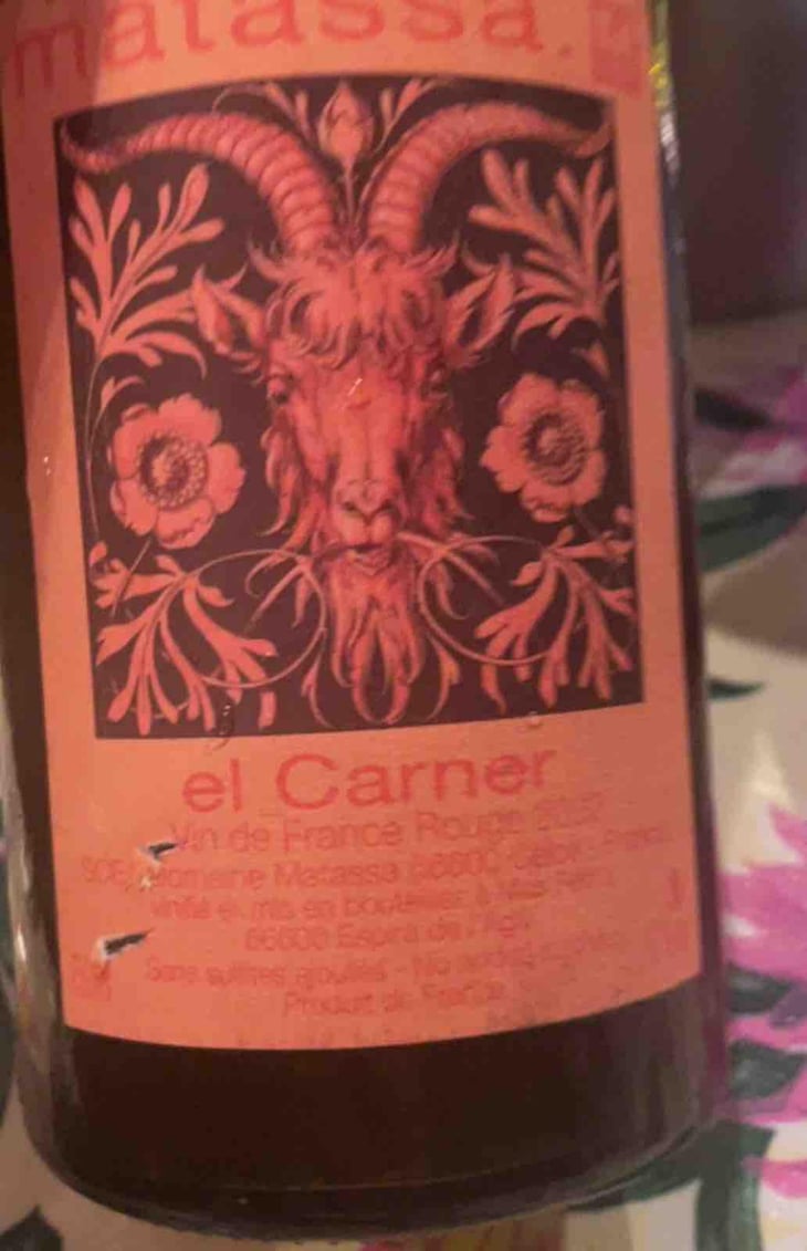 El Carner - Domaine Matassa - Tom Lubbe 