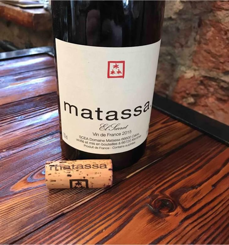 El Sarrat - Domaine Matassa - Tom Lubbe 