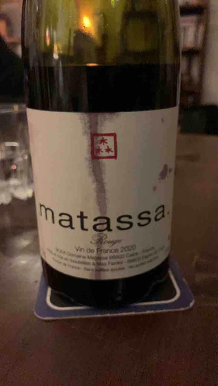 El Sarrat - Domaine Matassa - Tom Lubbe 