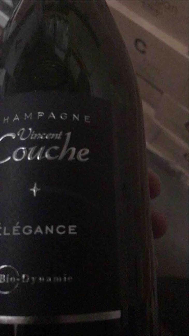 Élégance - Champagne Vincent Couche - Vincent Couche 