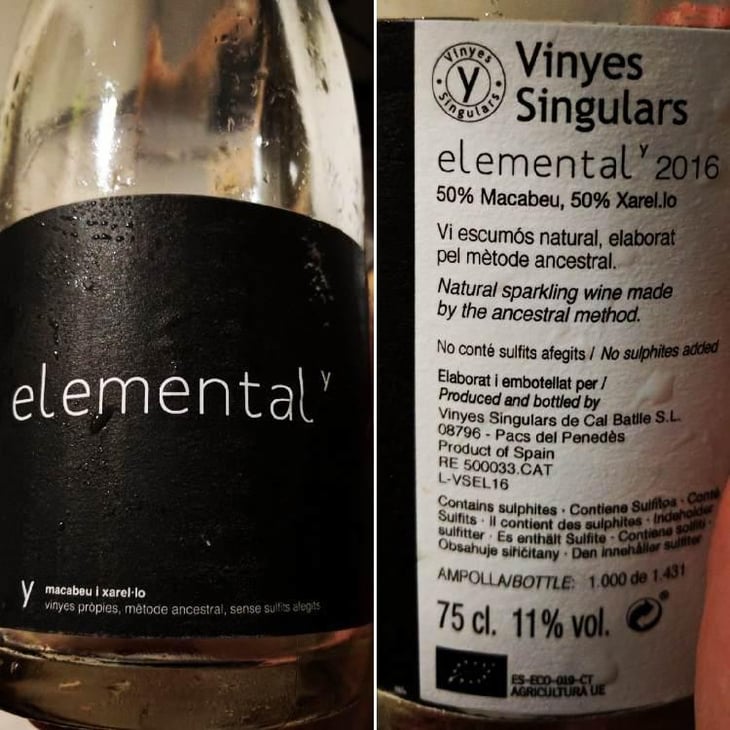 Elemental - Vinyes Singulars - Ignasi Segui 