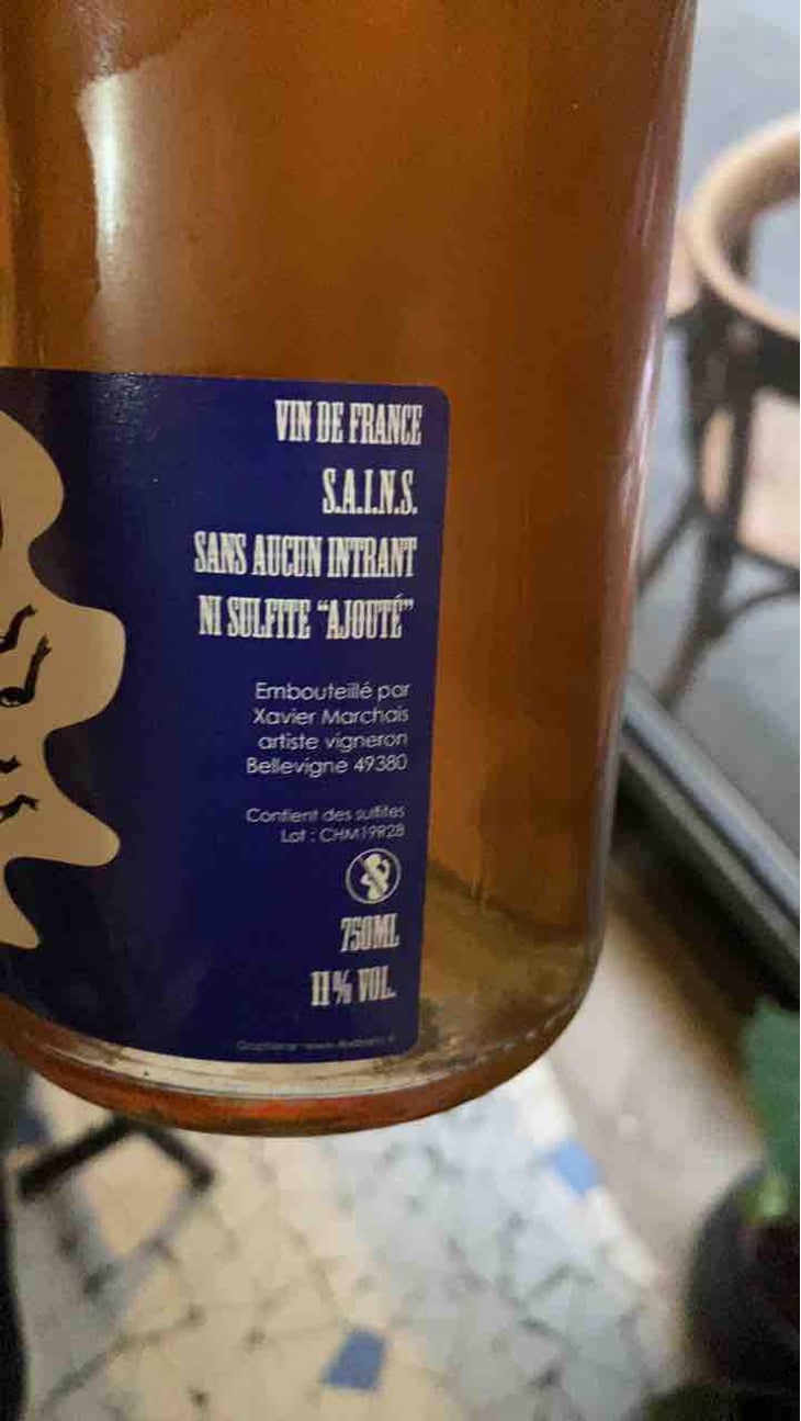 Elixir De Très Longue Vie - Le Vin à Poil ! - Xavier Marchais 
