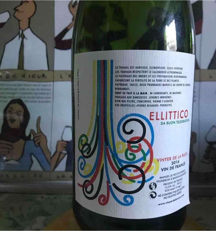 Ellittico - Vinyer de la Ruca - Manuel di Vecchi Staraz 