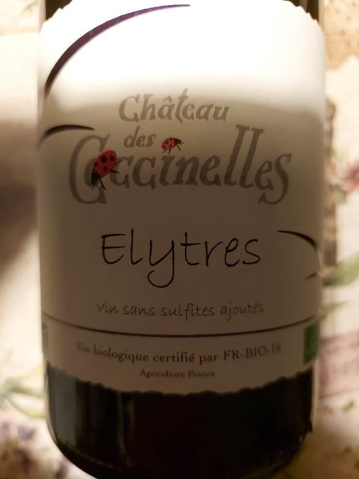 Elytres - Cotea Du Rhone - Château Des Coccinelles -2018