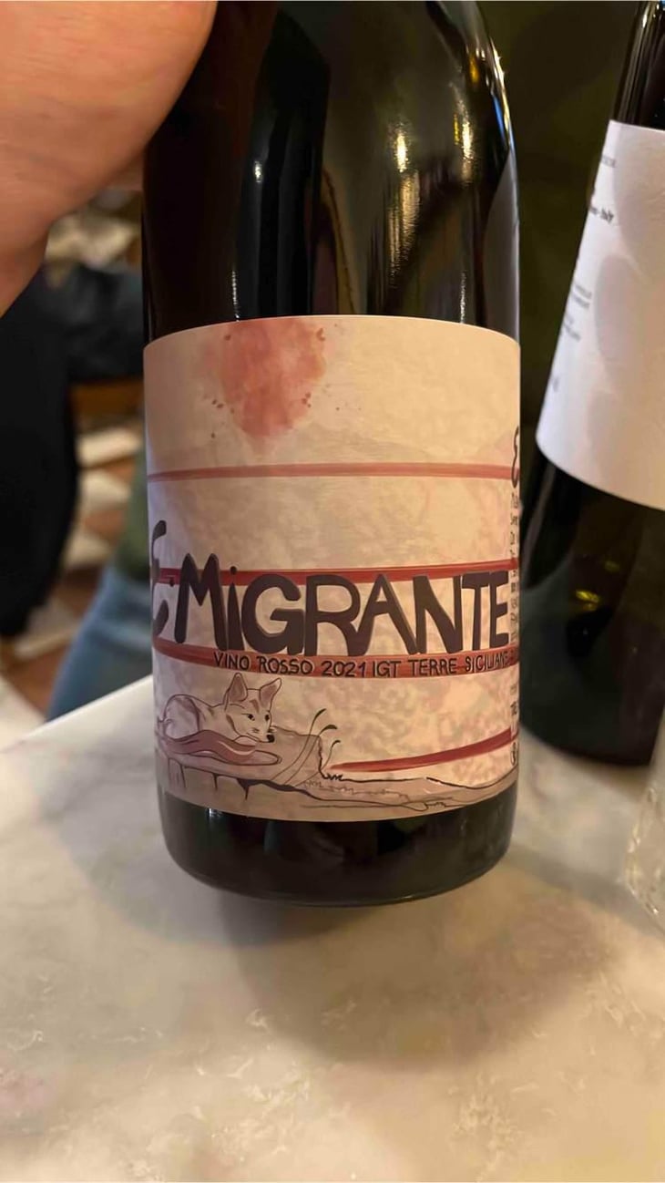 Emigrante rosso - Tre.Mi.La. Etna wines - Gloria Di Paola 