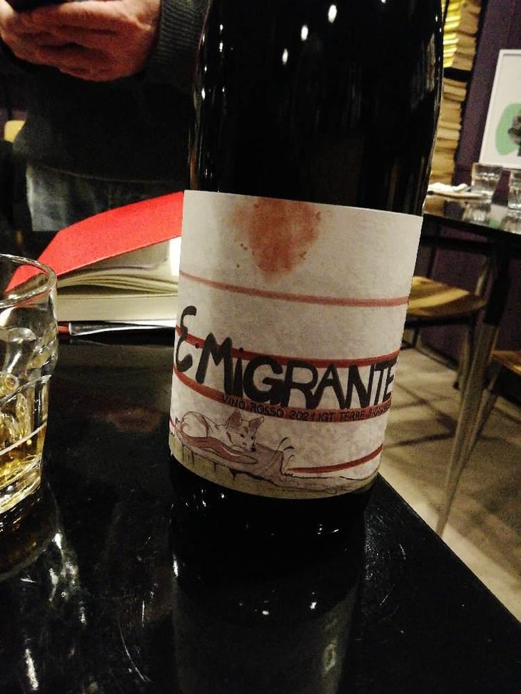 Emigrante rosso - Tre.Mi.La. Etna wines - Gloria Di Paola 