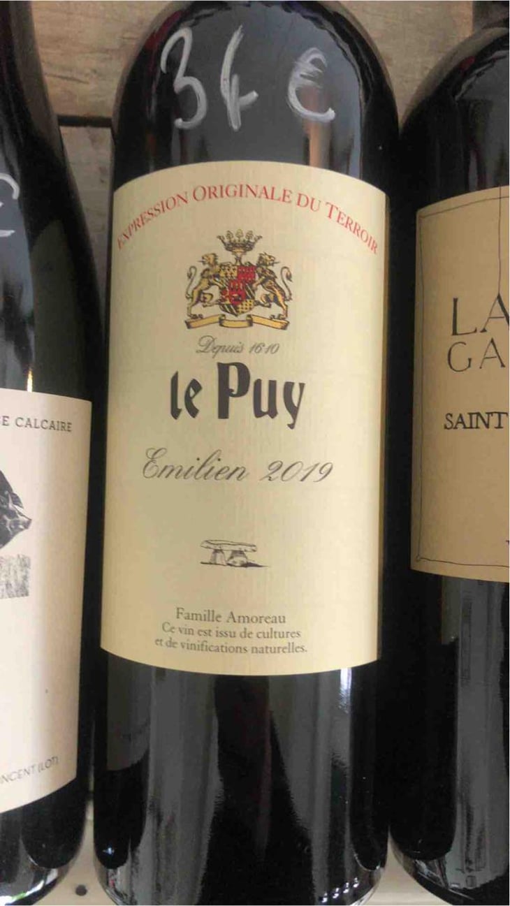 Emilien - Château le Puy - Jean-Pierre & Pascal Amoreau 