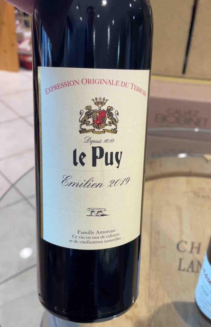 Emilien - Château le Puy - Jean-Pierre & Pascal Amoreau 