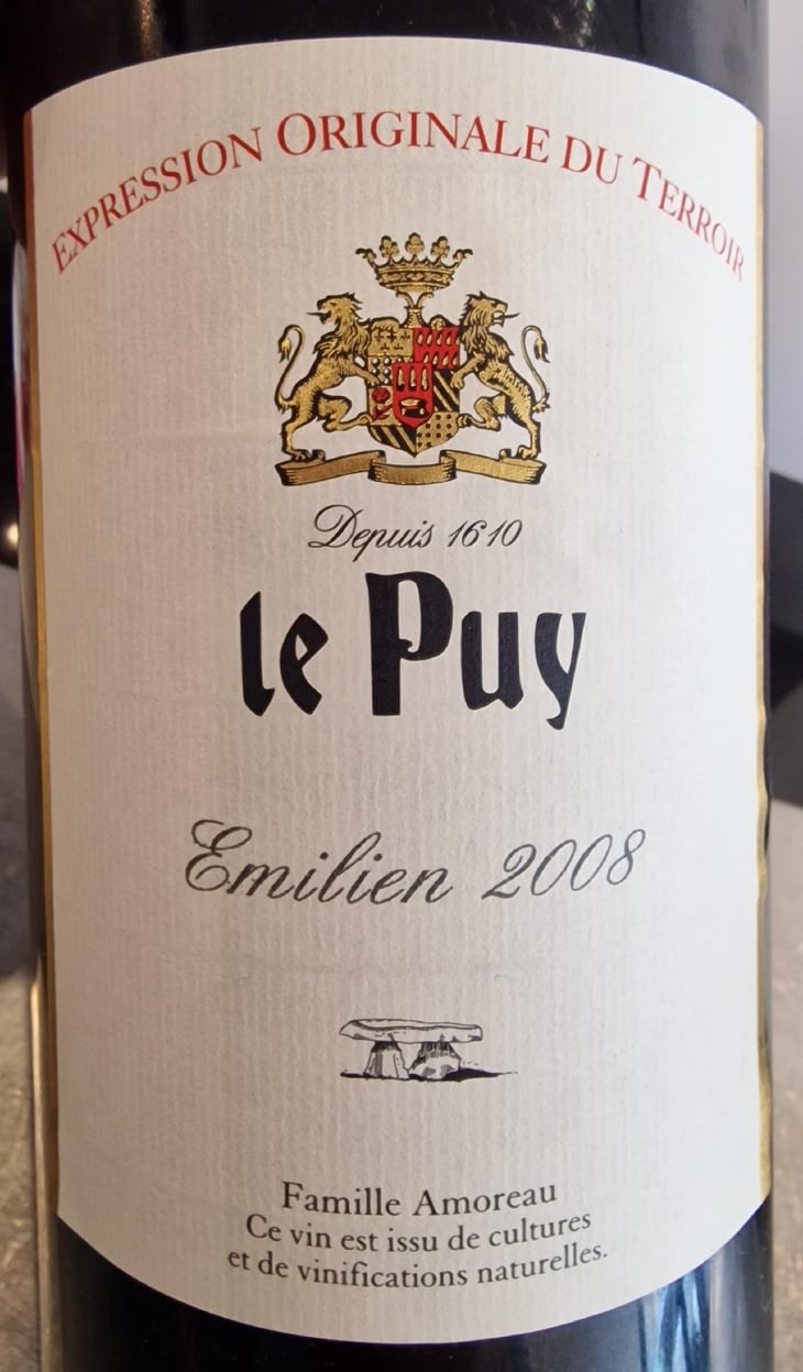 Emilien - Château le Puy - Jean-Pierre & Pascal Amoreau 
