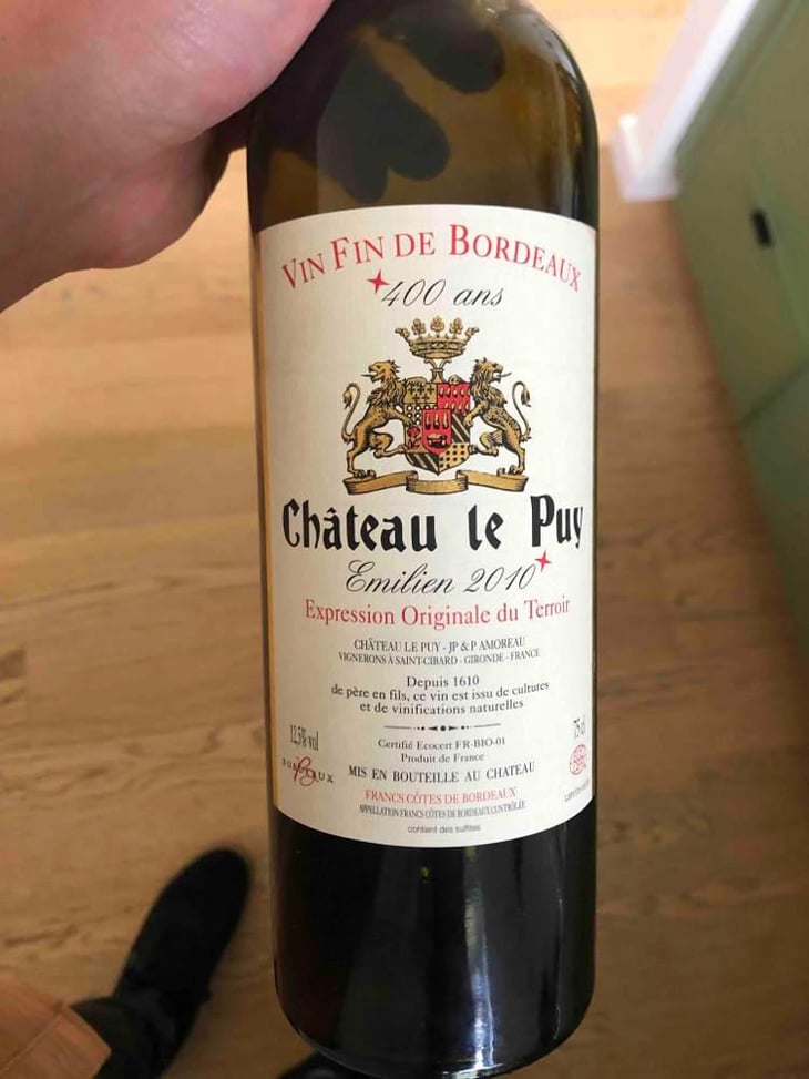 Emilien - Château le Puy - Jean-Pierre & Pascal Amoreau 