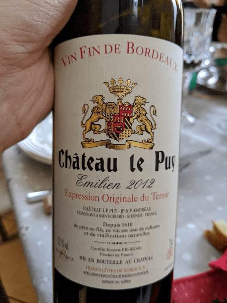 Emilien - Château le Puy - Jean-Pierre & Pascal Amoreau 