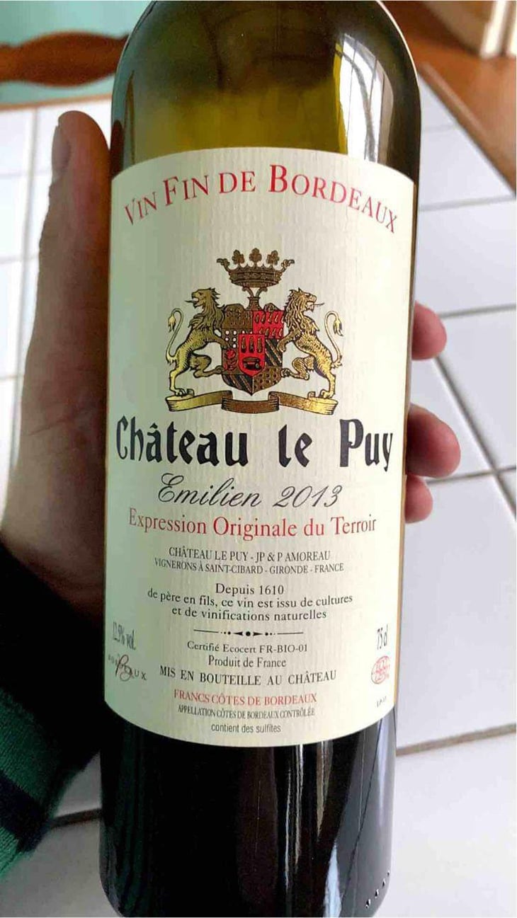 Emilien - Château le Puy - Jean-Pierre & Pascal Amoreau 