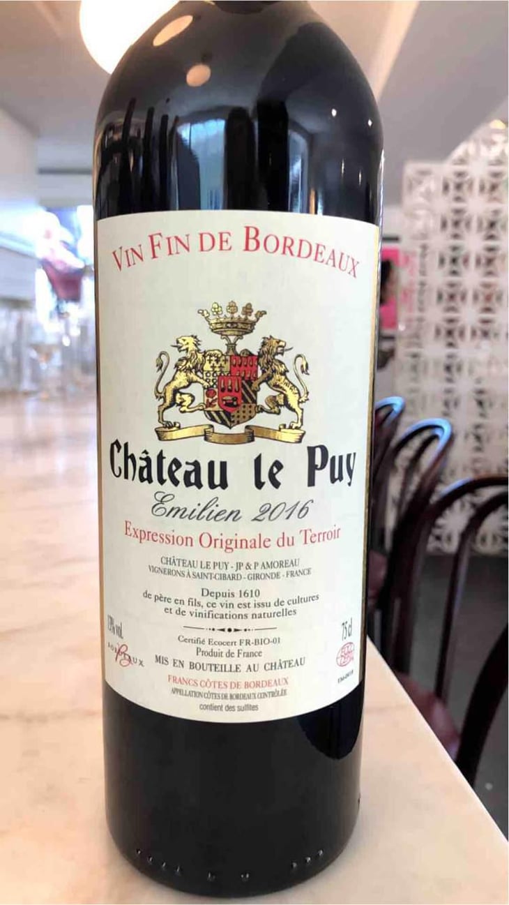 Emilien - Château le Puy - Jean-Pierre & Pascal Amoreau 