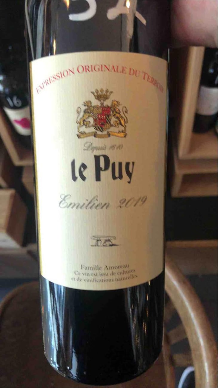 Emilien - Château le Puy - Jean-Pierre & Pascal Amoreau 