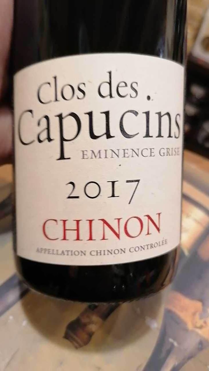 Eminence Grise - Clos des Capucins - Fiona Beeston 