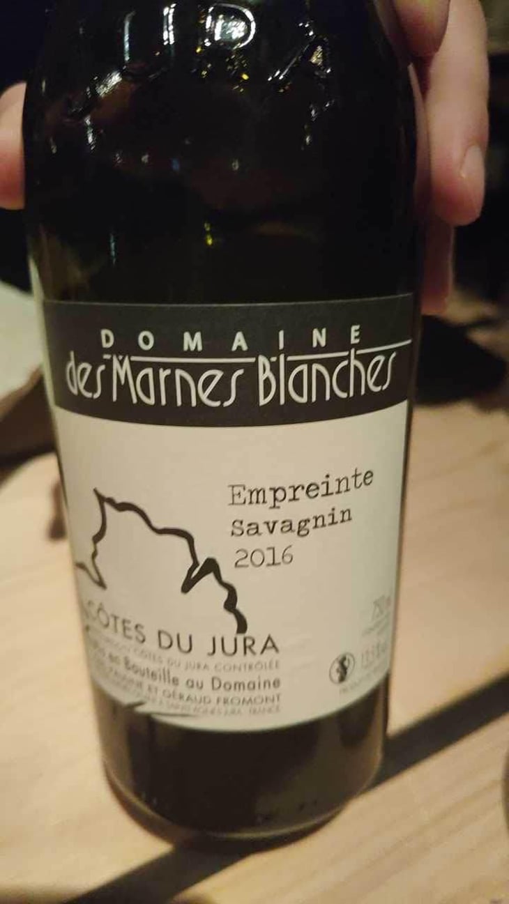 Empreinte Savagnin - Domaine Des Marnes Blanches - Pauline & Géraud Fromont 