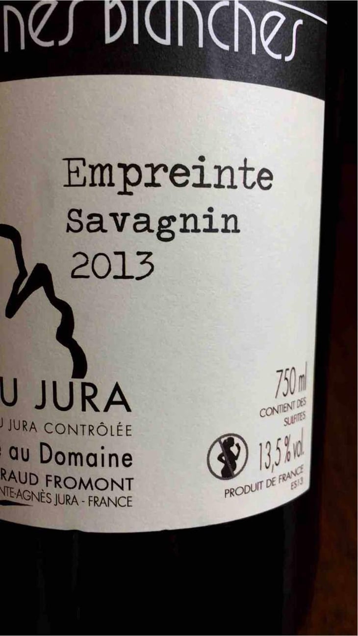Empreinte Savagnin - Domaine Des Marnes Blanches - Pauline & Géraud Fromont 